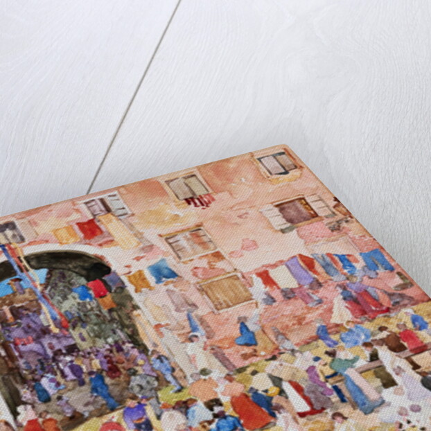 Venice: Riva Degli Schiavoni, Castello by Maurice Brazil Prendergast