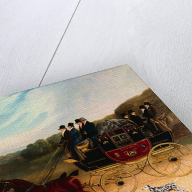 William Lee & Co's Rockingham-Leeds-London Coach by Benjamin Herring