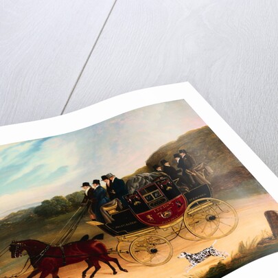 William Lee & Co's Rockingham-Leeds-London Coach by Benjamin Herring