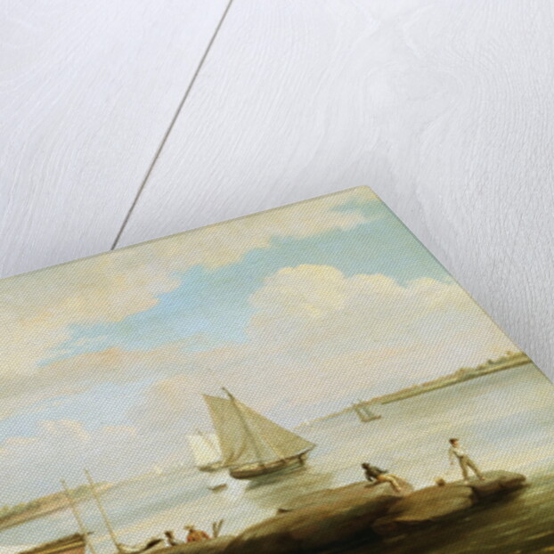 View on the Delaware by Thomas Birch