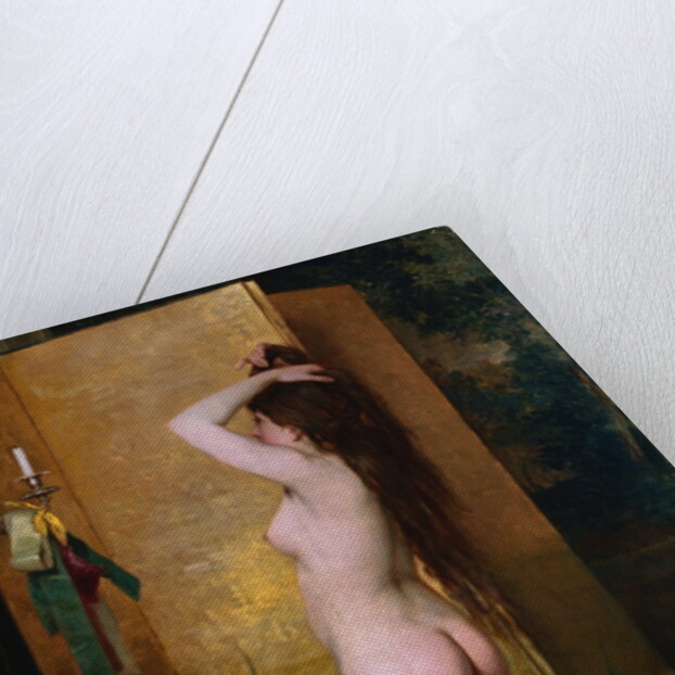 A Standing Nude by Frans Verhas