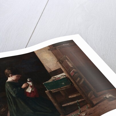 Dressing Up the Doll by Edouard Alexandre Sain