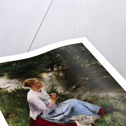 The Young Shepherdess by Evariste Carpentier