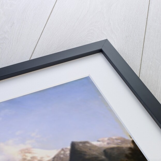 A Norwegian Fjord by Johannes Bartholomaus Duntze