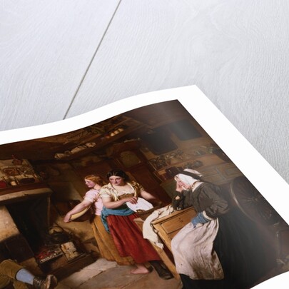 A Family in an Interior by John Faed