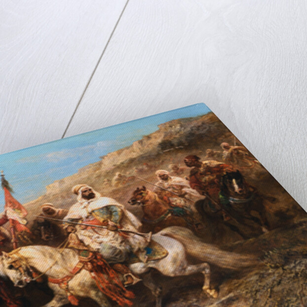 A Regal Procession by Adolph Schreyer