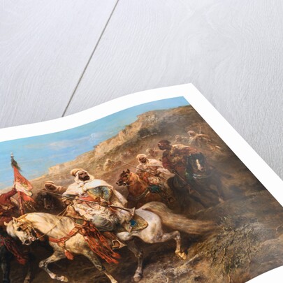 A Regal Procession by Adolph Schreyer