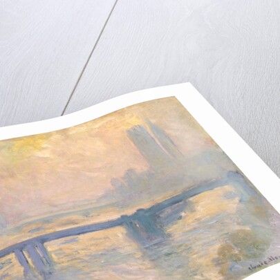 Charing Cross Bridge at the Houses of Parliament by Claude Monet