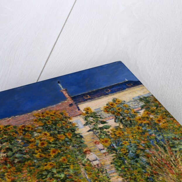 The Artist's Garden at Vetheuil by Claude Monet