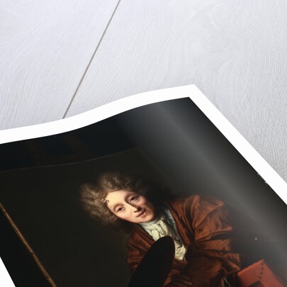 Portrait of an Artist by Jean-Baptiste Santerre