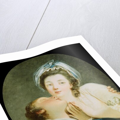 Young Lovers [one of a pair] from the School of Fragonard by Anonymous