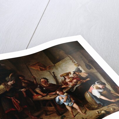 Manius Curius Dentatus and the Samnites by Jan Steen