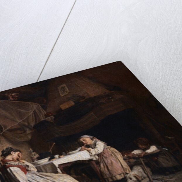 Il Desinare Della Vedova by Gaetano Chierici