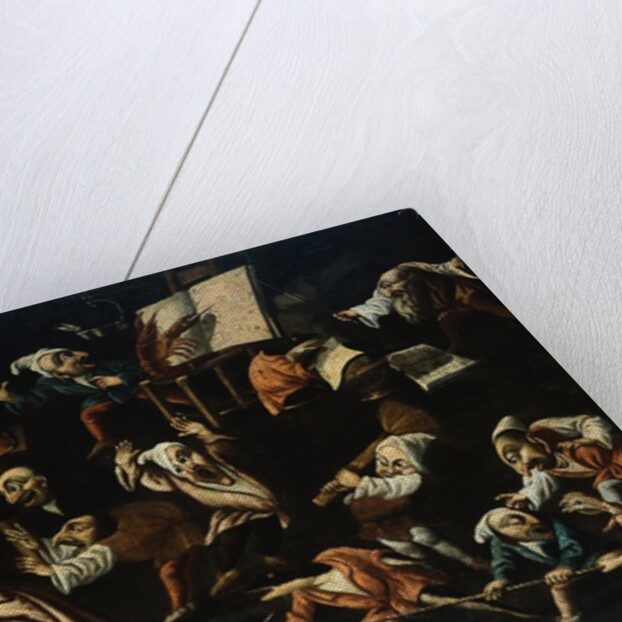 Imaginary Animals and Dwarfs Fighting, Drinking and Carousing Attributed to Faustino Bocchi by Anonymous