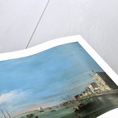 The Giudecca Canal and the Zattere, Venice by Francesco Guardi