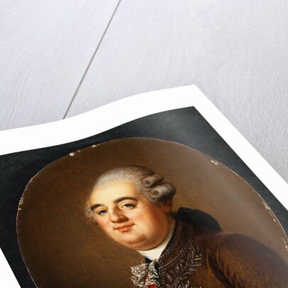 Portrait of King Louis XVI by Adolf Ulrich Wertmuller