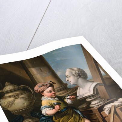 The Four Arts: 'Sculpture' by Charles-Andre van Loo