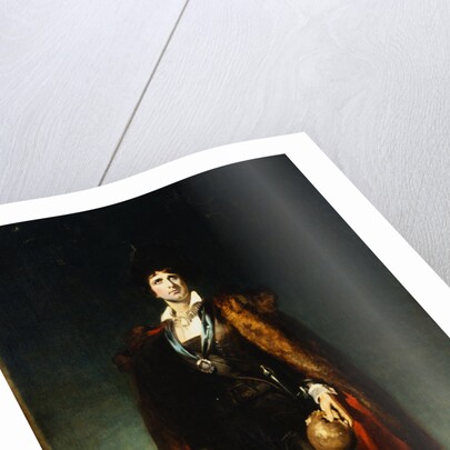 Portrait of Sir John Kemble as Hamlet by Studio of Sir Thomas Lawrence