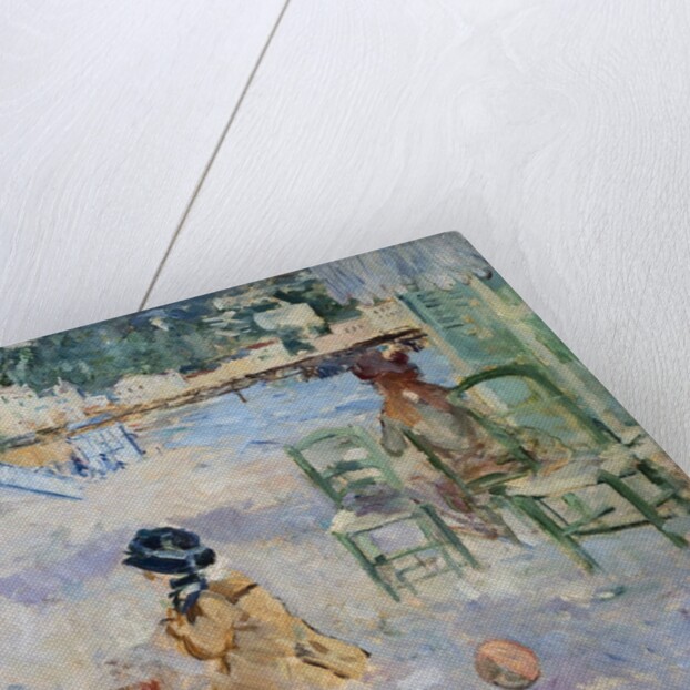 Beach in Nice by Berthe Morisot