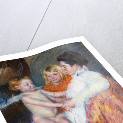 Mother, Sara, and the Baby by Mary Cassatt