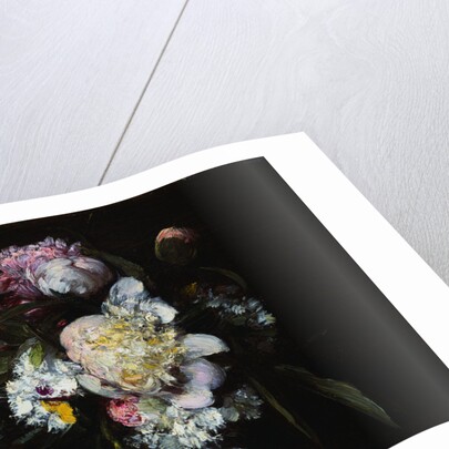 Peonies, White Violets, Roses by Henri Fantin-Latour