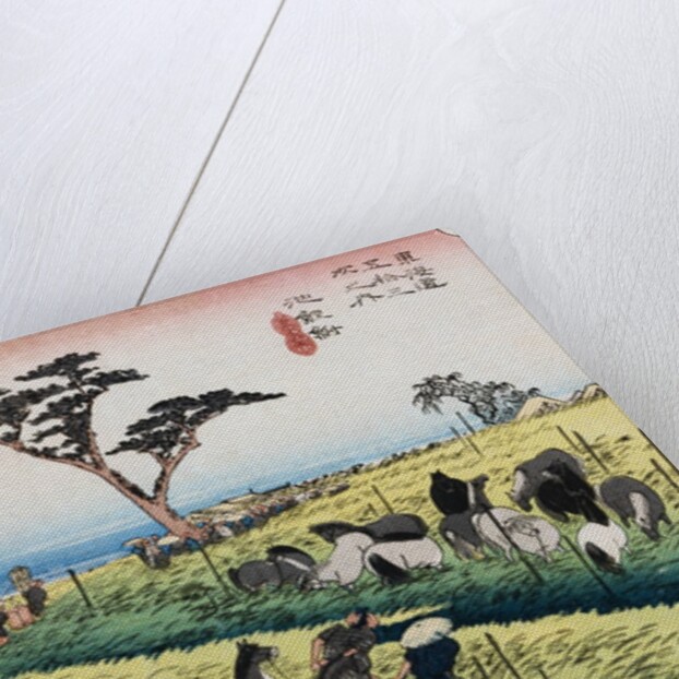 Chiryu from the series The Fifty-Three Stations of the Tokaido by Utagawa Hiroshige