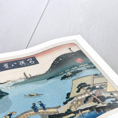 Twilight, Atami from the Series Eight Views of Famous Places by Utagawa Toyokuni II