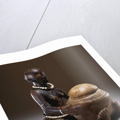 A Luba Figure by Anonymous