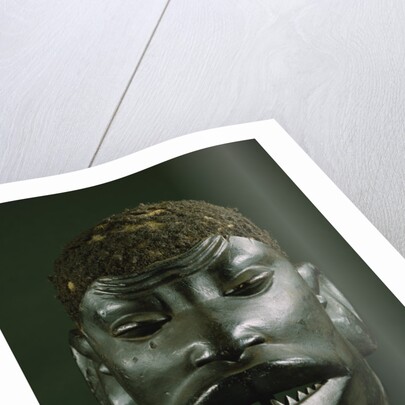 A Makonde Helmet Mask, Lipiko by Anonymous