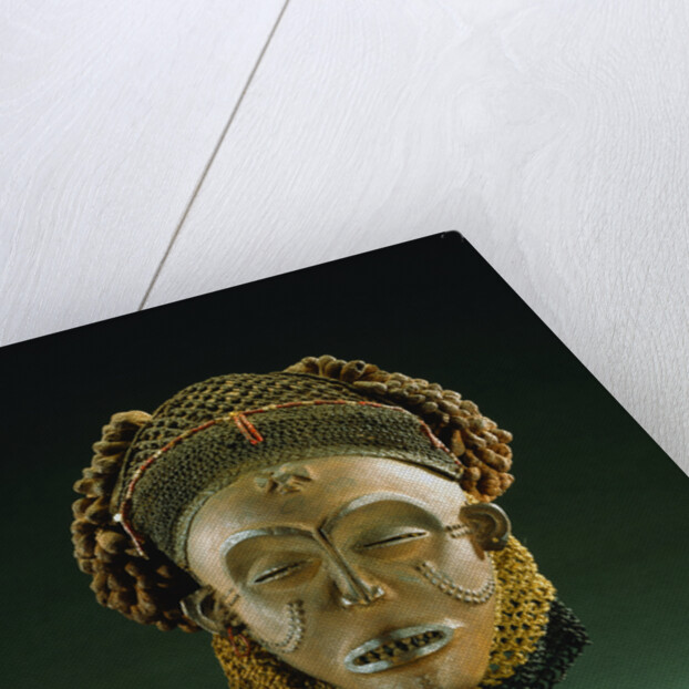 A Chokwe Mask, Mwana Pwo by Anonymous