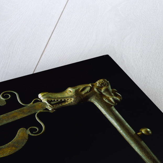 A Fon Brass Scepter by Anonymous