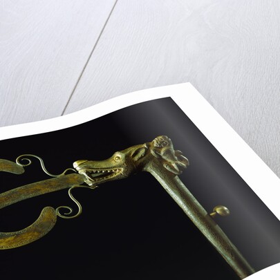 A Fon Brass Scepter by Anonymous