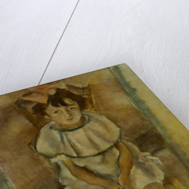 Little Girl in Pink by Jules Pascin