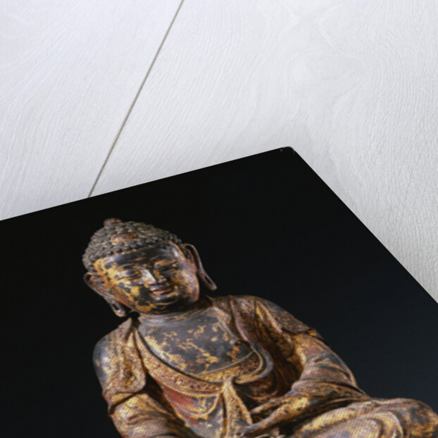 A Bronze Figure of Buddha. Ming Dynasty by Anonymous