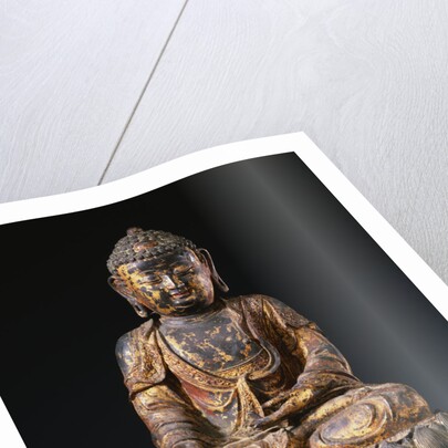 A Bronze Figure of Buddha. Ming Dynasty by Anonymous