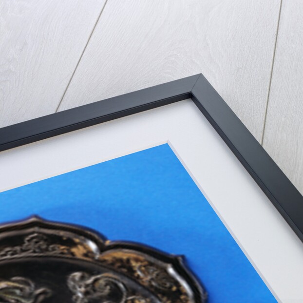 A Well-Cast Foliate Bronze Mirror. Tang Dynasty by Anonymous