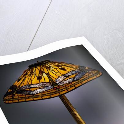 Dragonfly Leaded Glass and Gilt-Bronze Table Lamp by Tiffany Studios by Anonymous