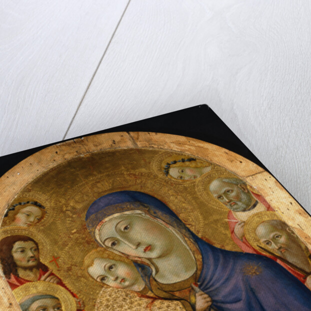The Madonna and Child with Saints by Sano di Pietro