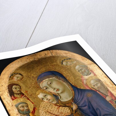 The Madonna and Child with Saints by Sano di Pietro