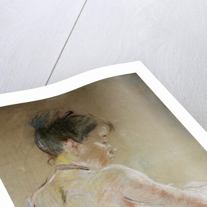 Girl with Naked Shoulders by Berthe Morisot