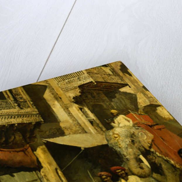 Promenade on an Indian Street by Edwin Lord Weeks