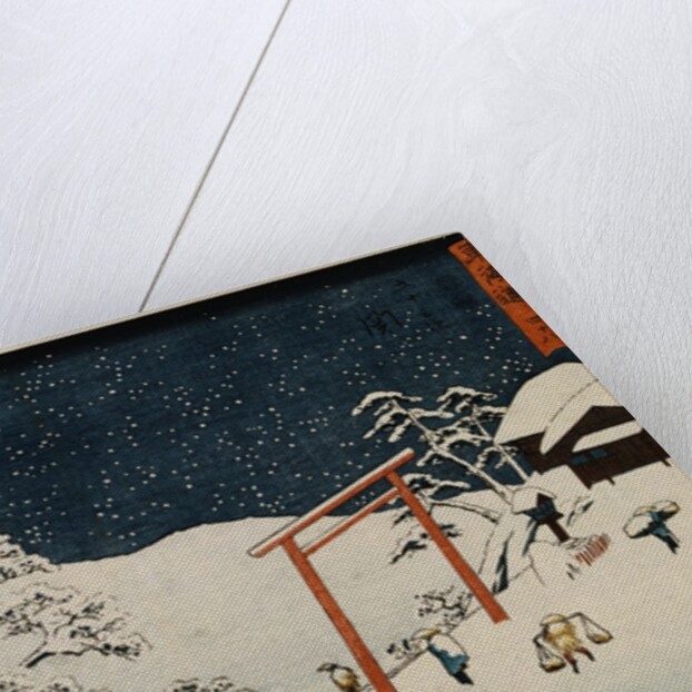 Snow by Hiroshige