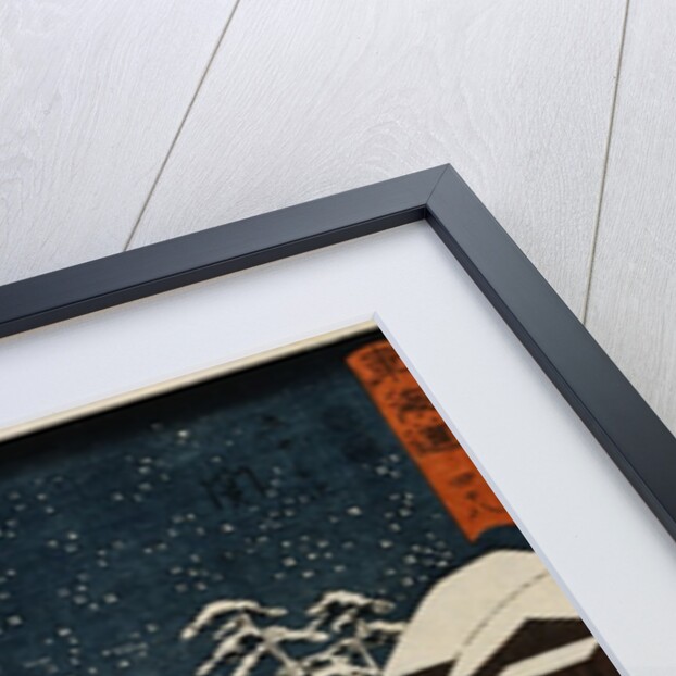 Snow by Hiroshige