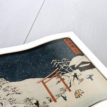Snow by Hiroshige