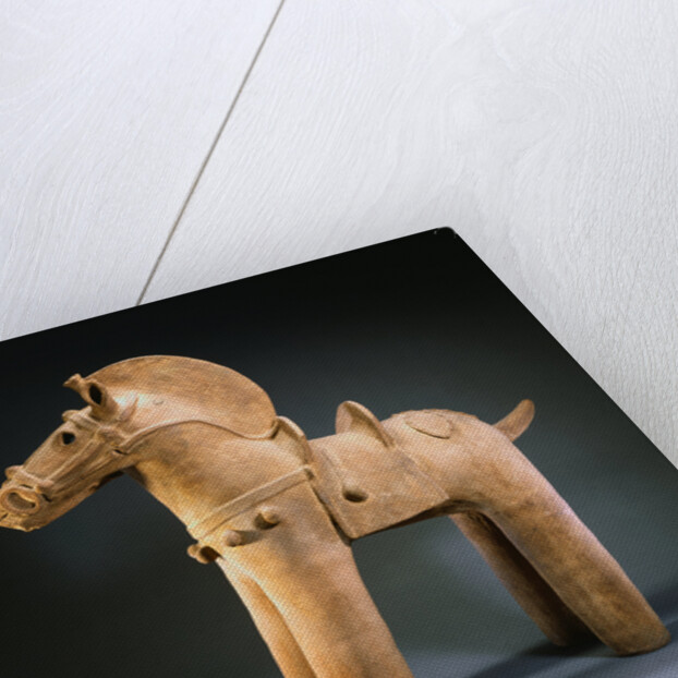 Haniwa Terracotta Model of a Horse by Anonymous