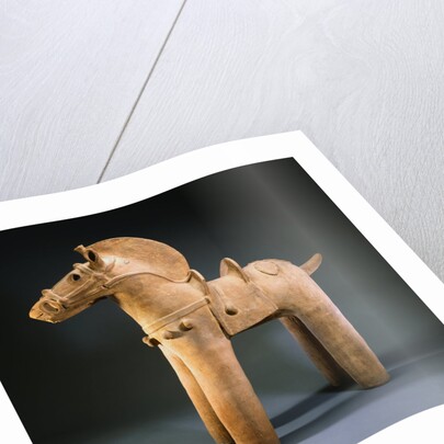 Haniwa Terracotta Model of a Horse by Anonymous