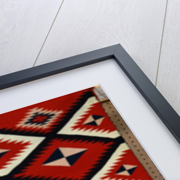 A Transitional Navajo Rug by Anonymous