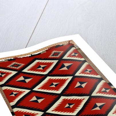 A Transitional Navajo Rug by Anonymous