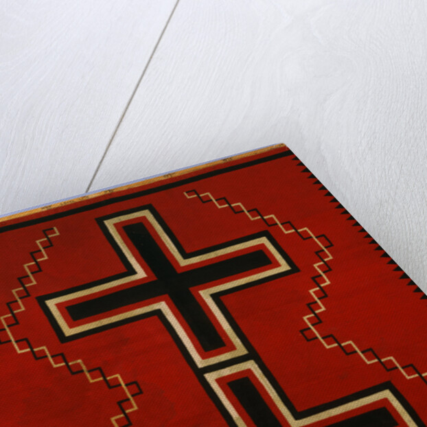 A Navajo Germantown Rug by Anonymous