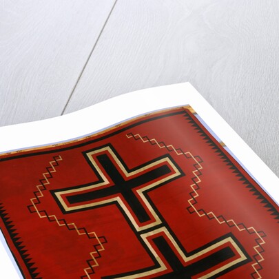 A Navajo Germantown Rug by Anonymous